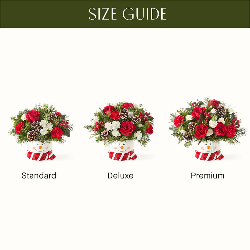 Jolly Snowman Bouquet – The Stud Florist, Conyers GA
