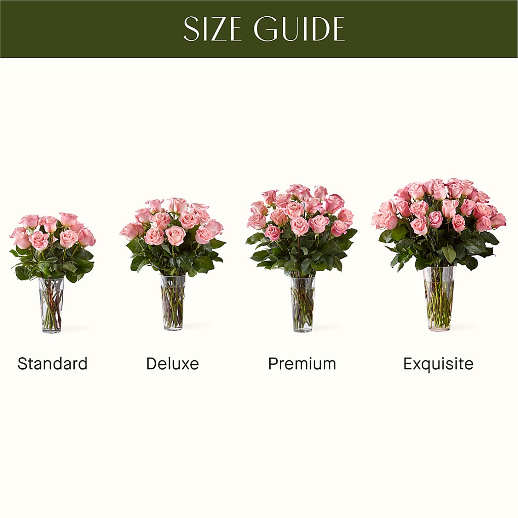 Long Stem Pink Rose Bouquet – The Stud Florist, Conyers GA