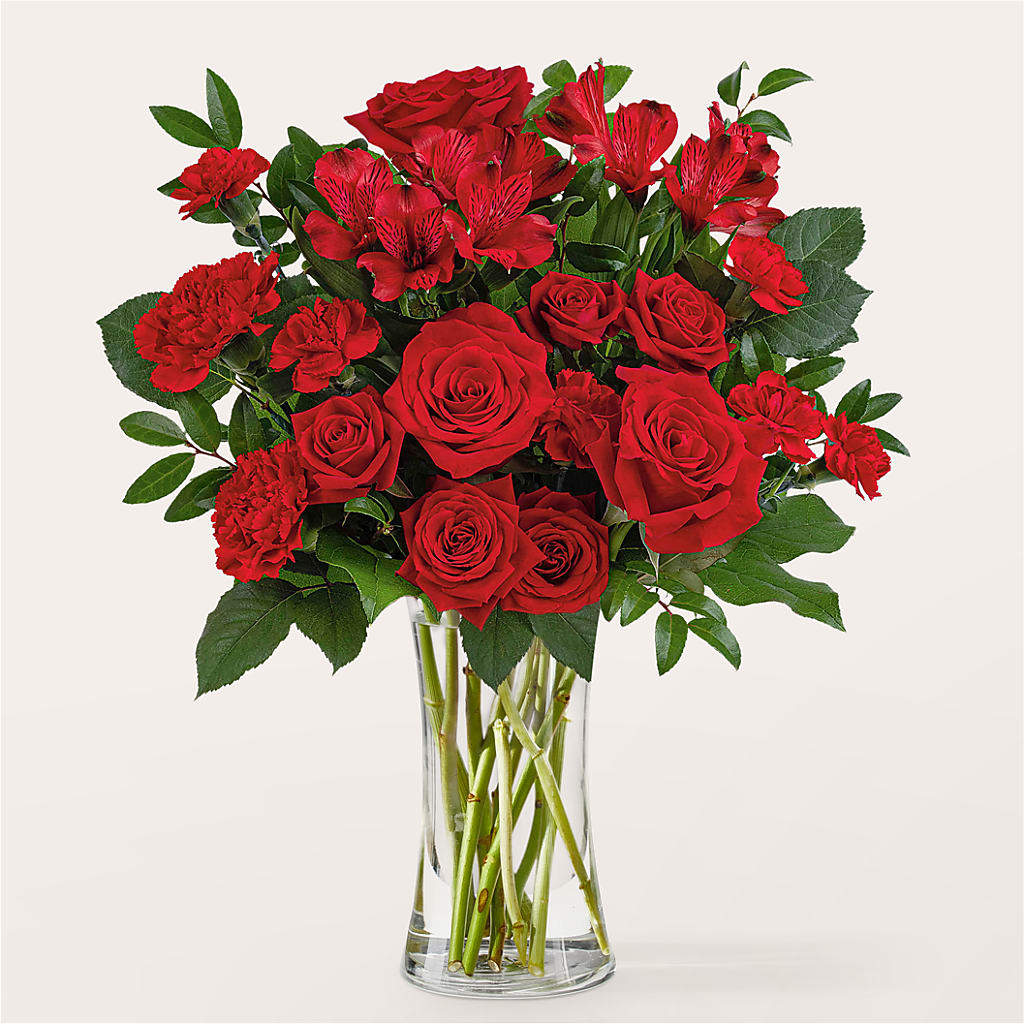 Brilliant Ruby Bouquet – The Stud Florist, Conyers GA