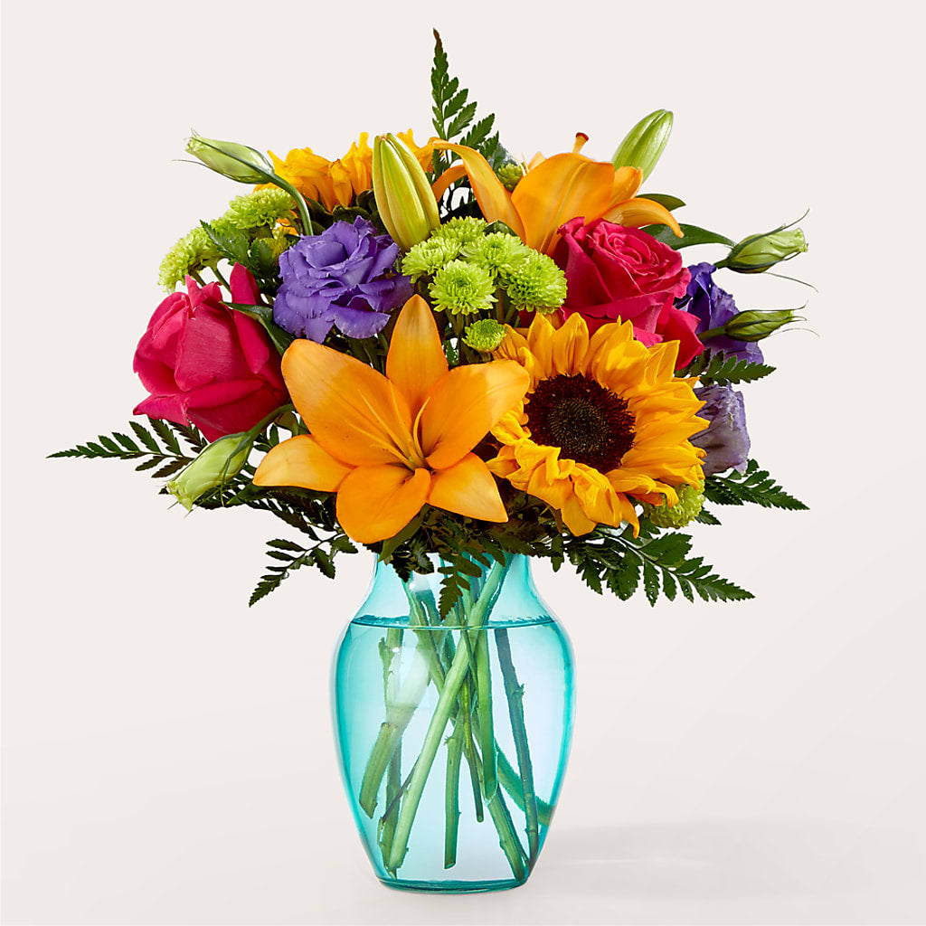 Double Rainbow Bouquet – The Stud Florist, Conyers GA