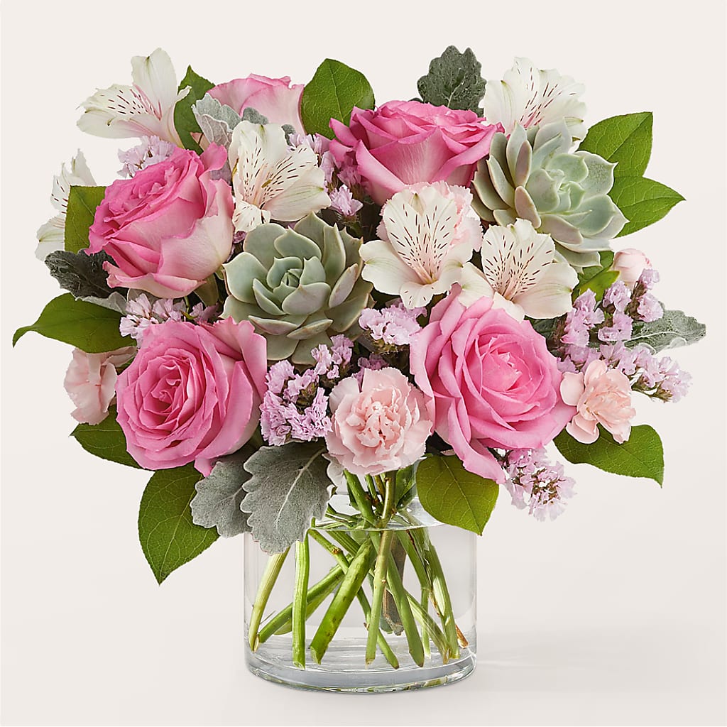 Dusty Rose Bouquet – The Stud Florist, Conyers GA