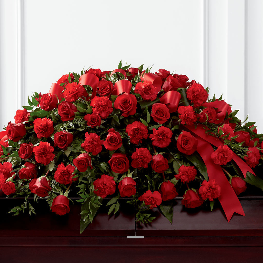 Tribute of Life Casket Spray – The Stud Florist, Conyers GA