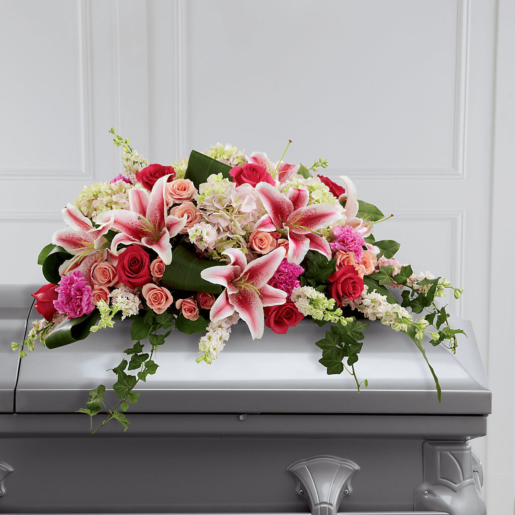 Splendid Grace Casket Spray – The Stud Florist, Conyers GA