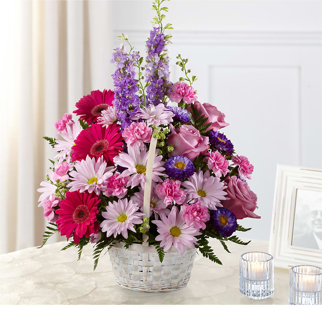 Pastel Peace Basket – The Stud Florist, Conyers GA