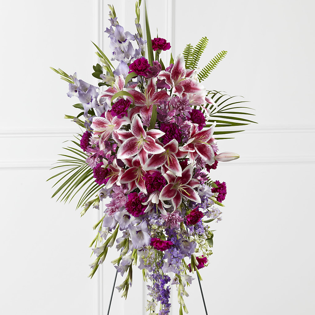 Tender Touch Standing Spray – The Stud Florist, Conyers GA