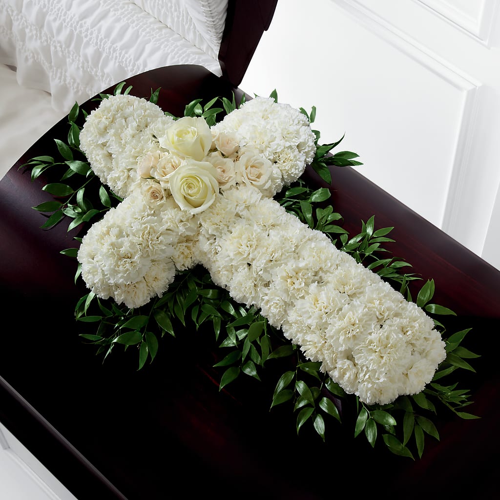 Peaceful Memories Casket Spray (Standard) – The Stud Florist, Conyers GA