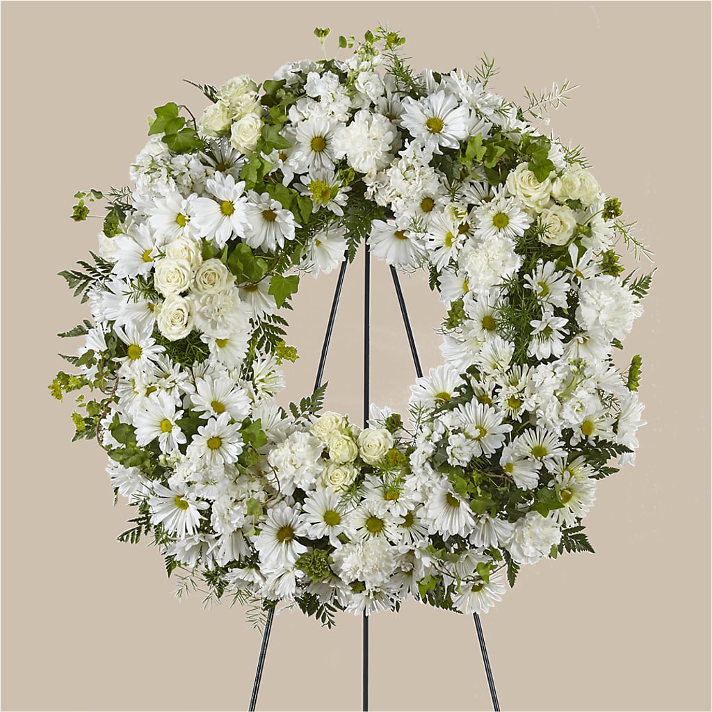 Faithful Wishes Wreath – The Stud Florist, Conyers GA