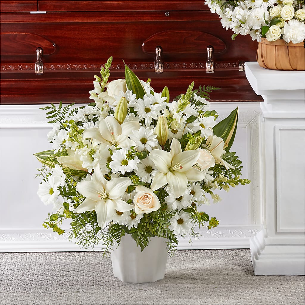 Thoughts of Tranquility Floor Basket – The Stud Florist, Conyers GA