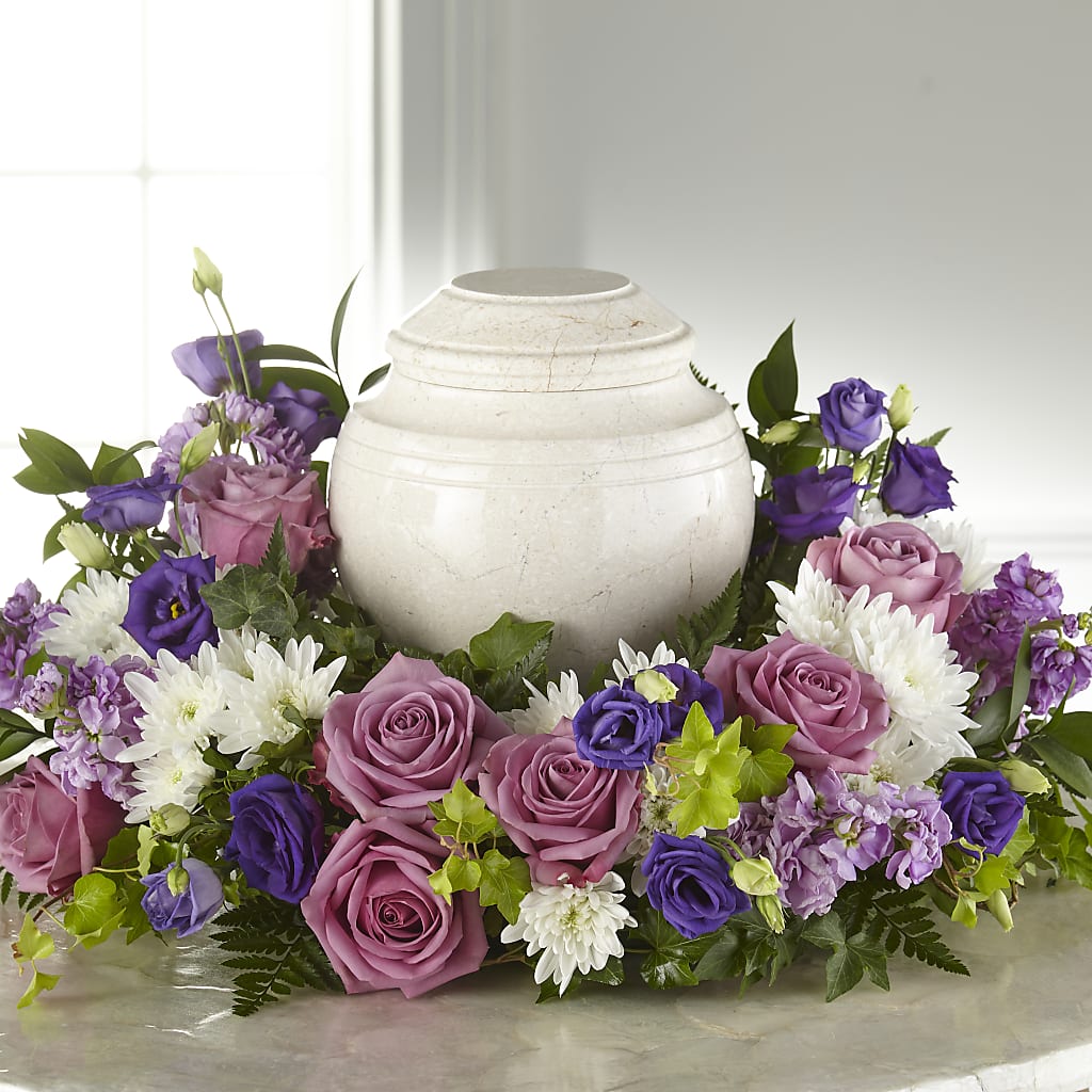 Blooming Sympathy Cremation Adornment – The Stud Florist, Conyers GA