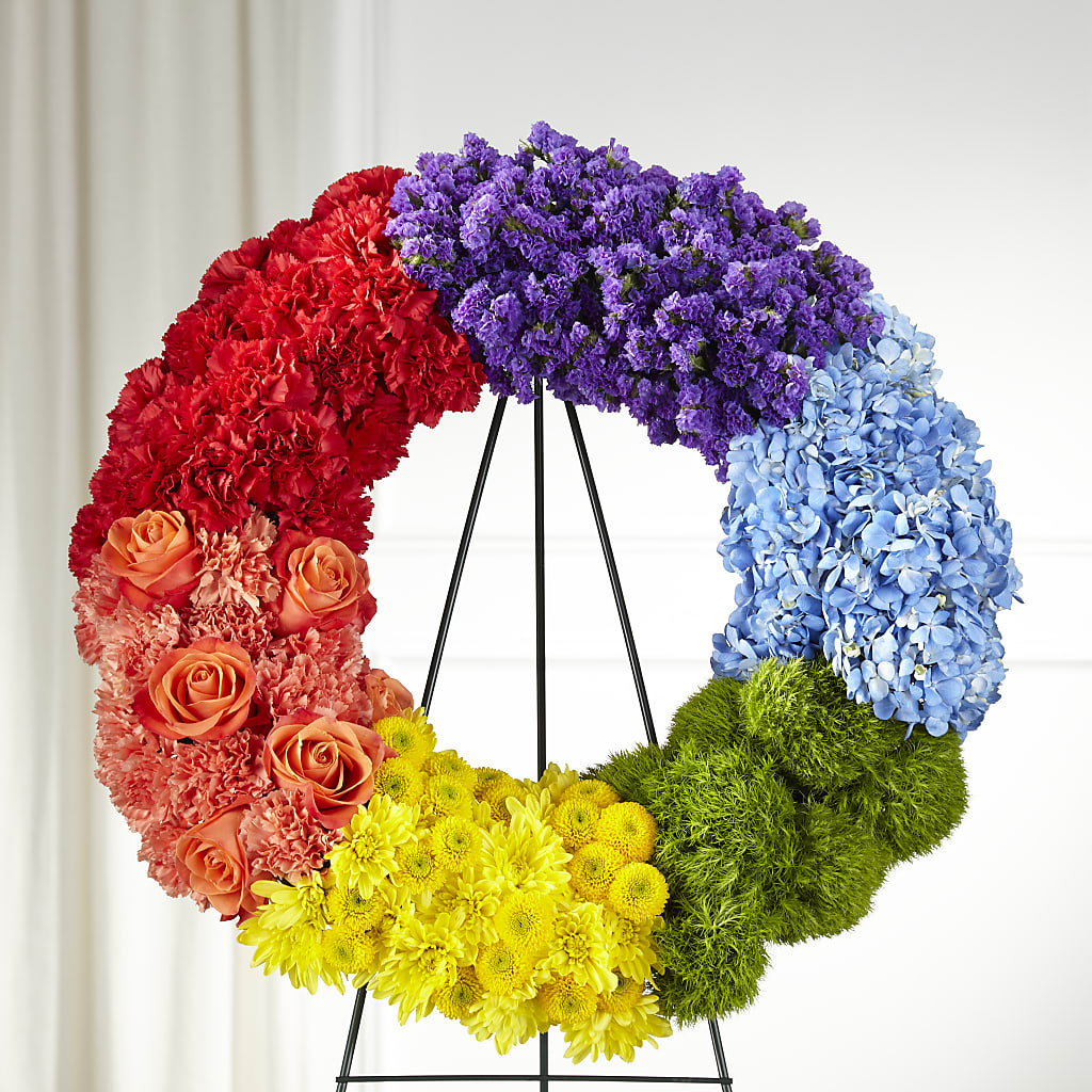 Circle of Love Wreath – The Stud Florist, Conyers GA