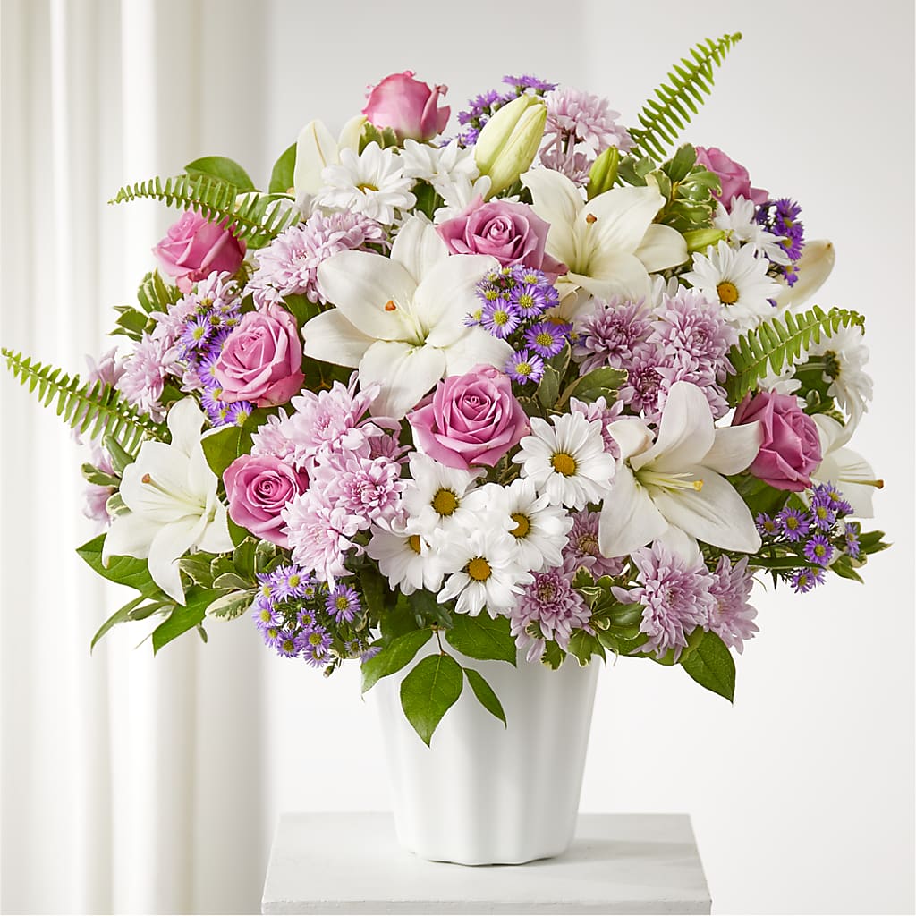 Warmest Thoughts Tabletop Basket – The Stud Florist, Conyers GA