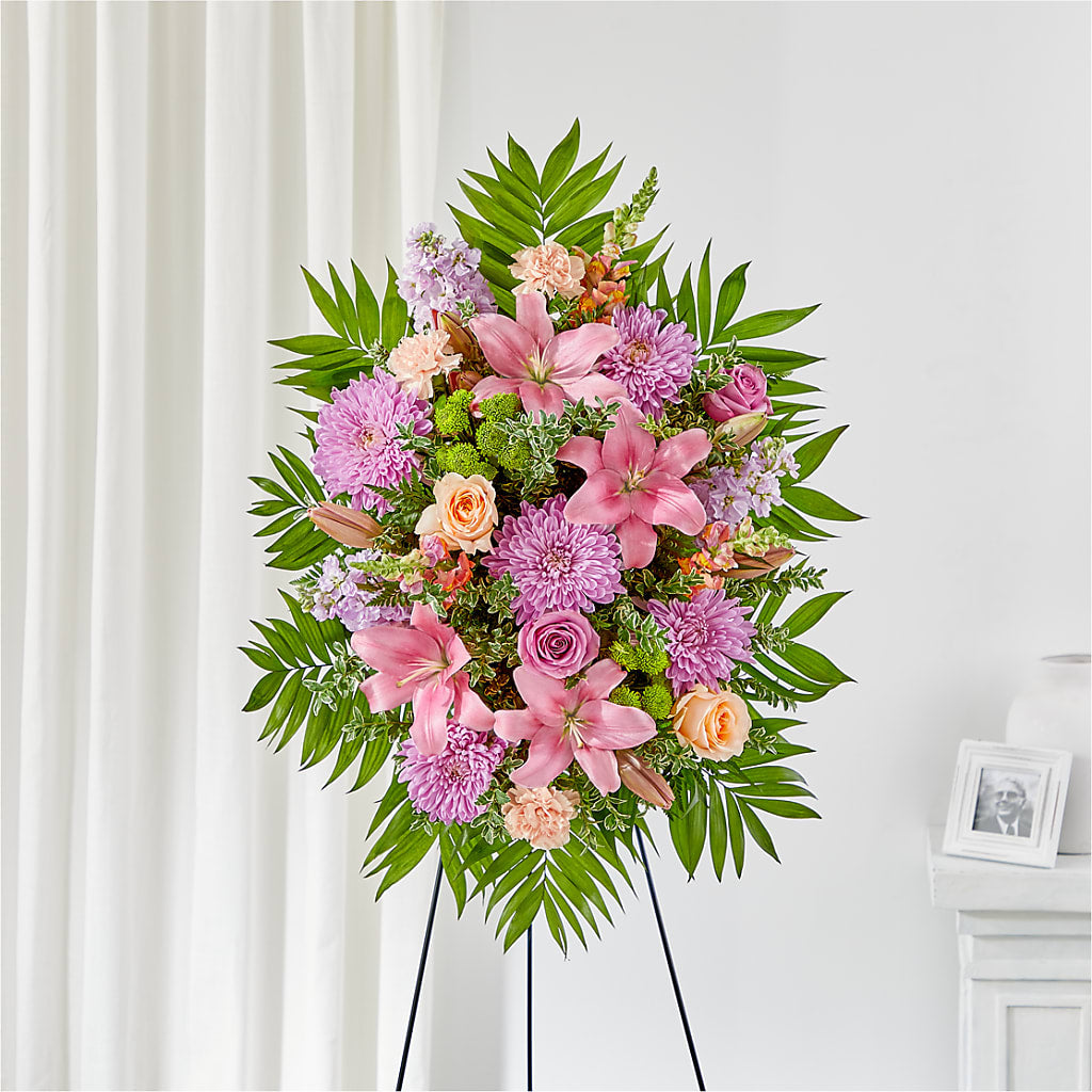Love & Light Standing Spray – The Stud Florist, Conyers GA