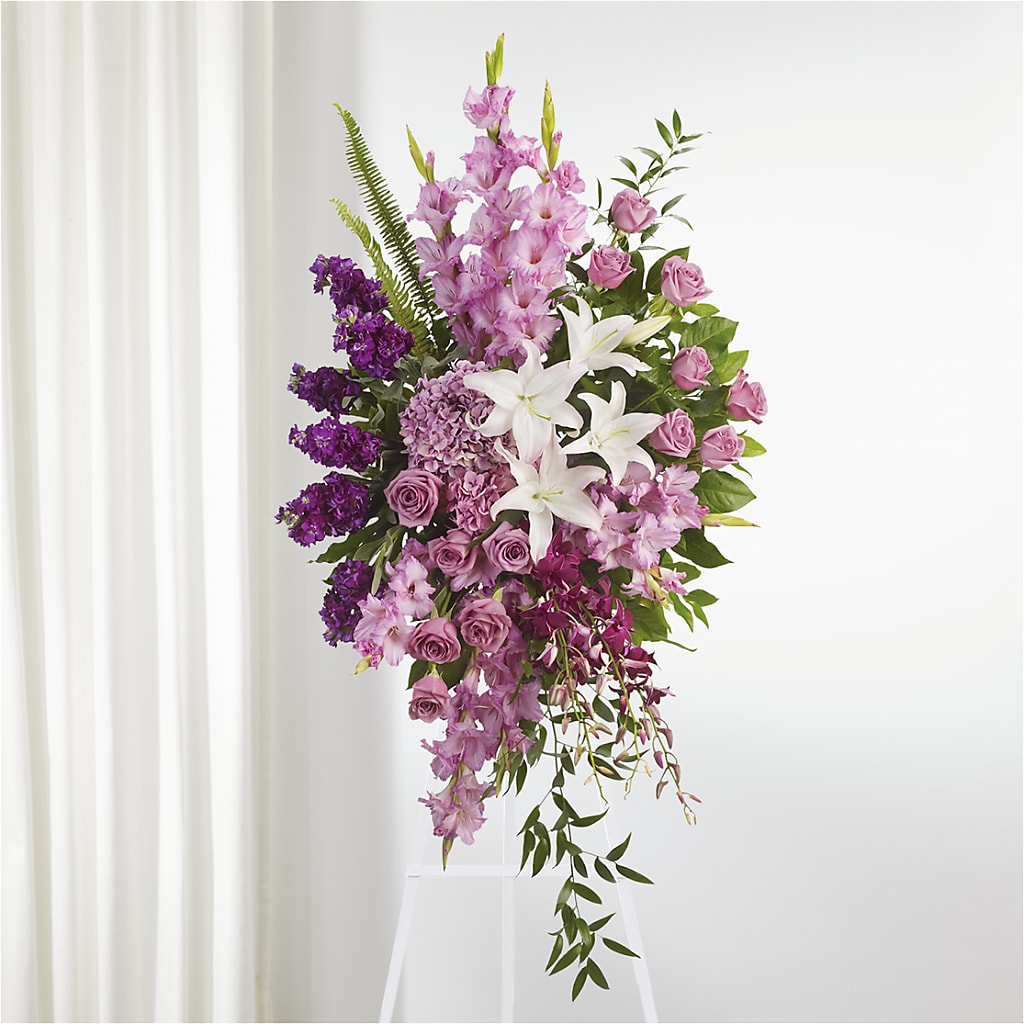 Never Alone Standing Spray – The Stud Florist, Conyers GA