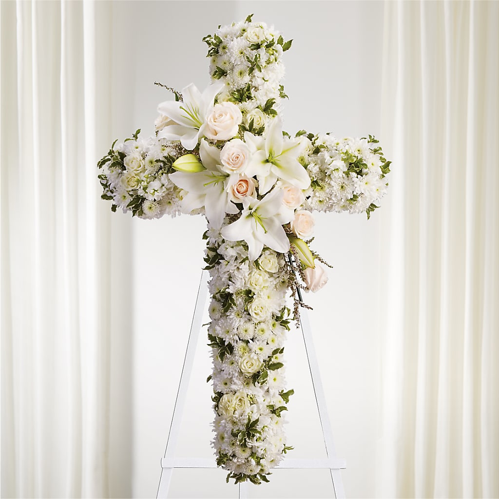 Spiritual Guidance Standing Spray – The Stud Florist, Conyers GA
