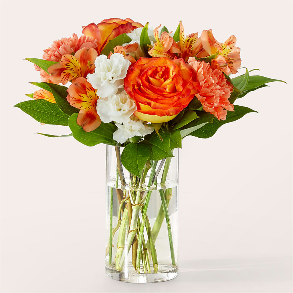 Apricot Glow Bouquet – The Stud Florist, Conyers GA