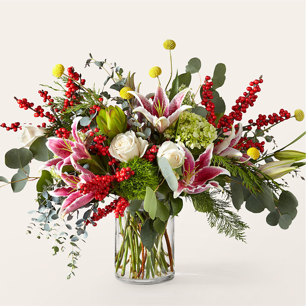 Berry & Bright Bouquet – The Stud Florist, Conyers GA