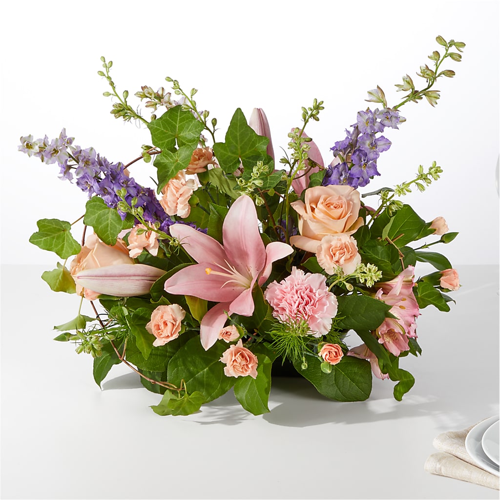 Blossom Time Centerpiece – The Stud Florist, Conyers GA
