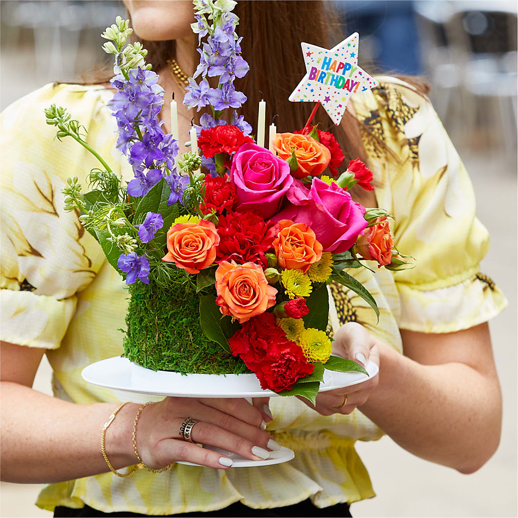 Best Year Yet Floral Cake – The Stud Florist, Conyers GA