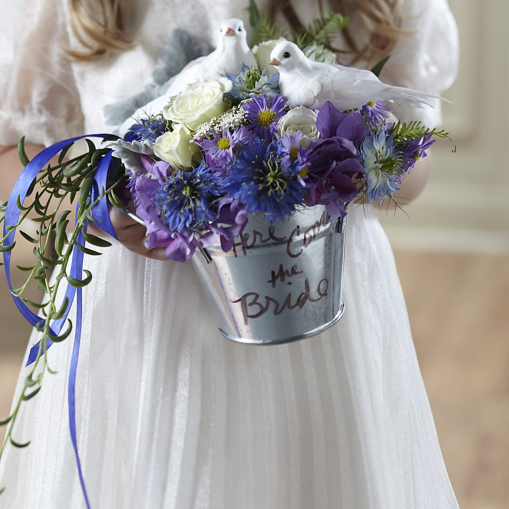 Enchantment Flower Girl Arrangement – The Stud Florist, Conyers GA