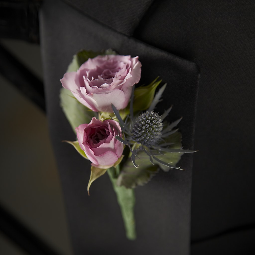 Veronica Boutonniere – The Stud Florist, Conyers GA