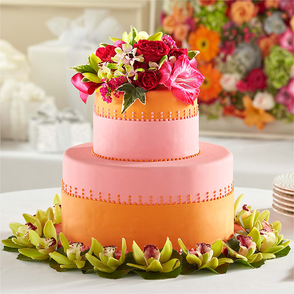 Sweet Citrus Cake Decor – The Stud Florist, Conyers GA