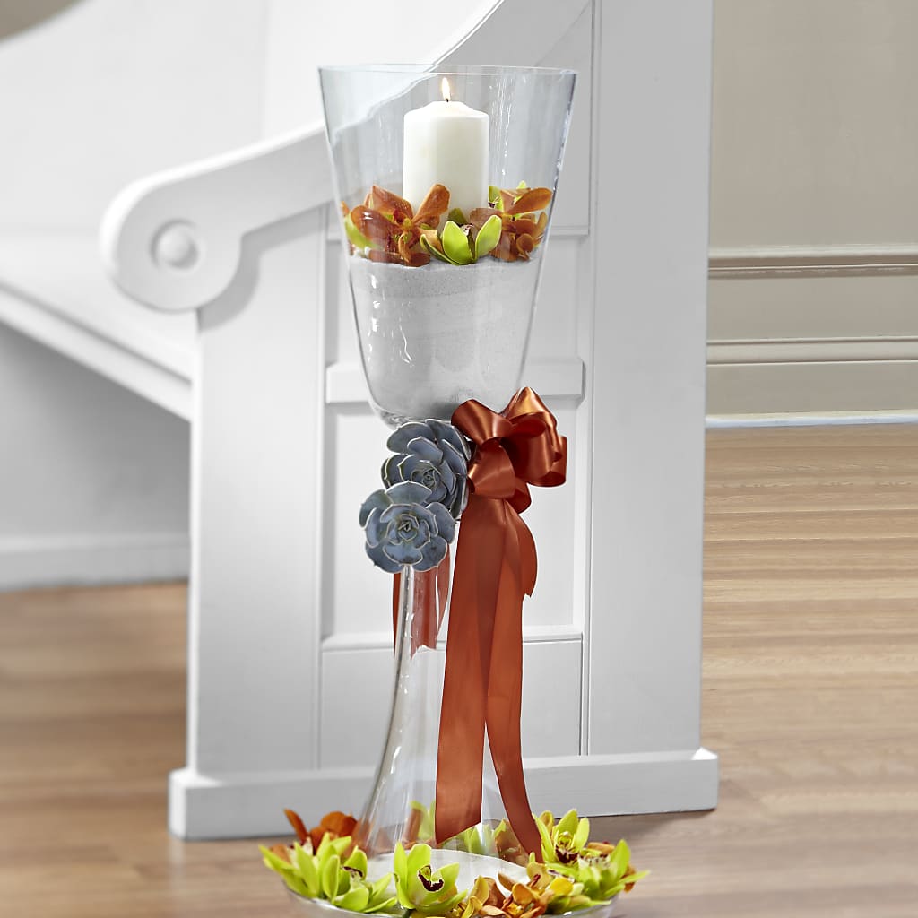 Matrimony Pew Decor – The Stud Florist, Conyers GA