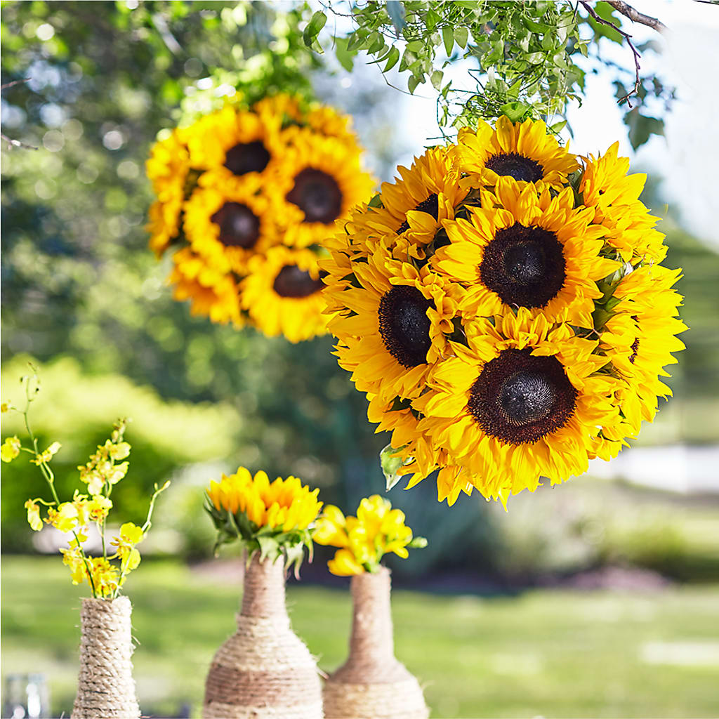 Sublime Garden Hanging Arrangement – The Stud Florist, Conyers GA