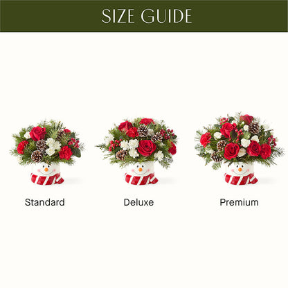 Jolly Snowman Bouquet –  The Stud Florist, Conyers GA