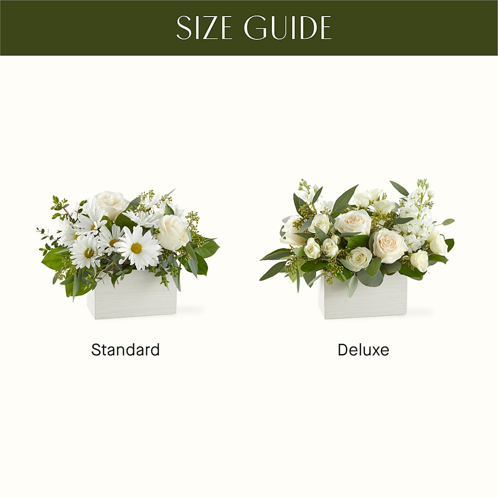 Fresh Linen Box Bouquet –  The Stud Florist, Conyers GA