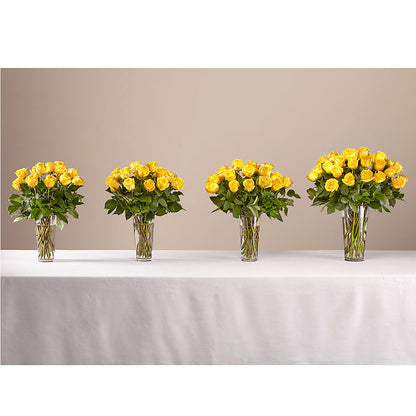 Long Stem Yellow Rose Bouquet –  The Stud Florist, Conyers GA