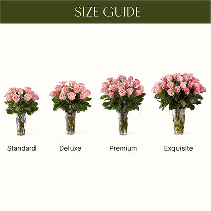 Long Stem Pink Rose Bouquet –  The Stud Florist, Conyers GA