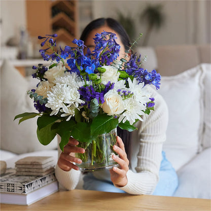 Cerulean Waves Bouquet –  The Stud Florist, Conyers GA