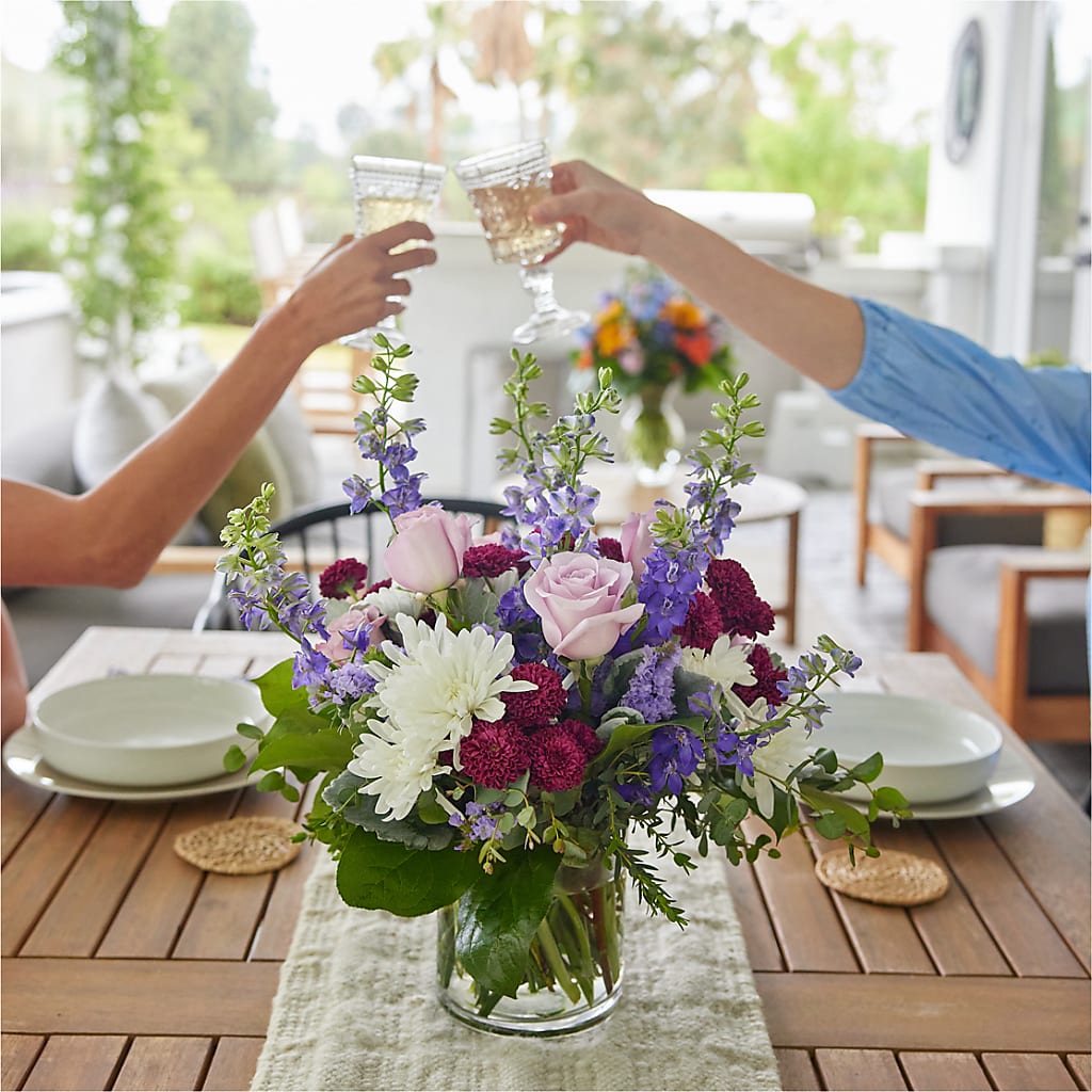 Violet Frost Bouquet –  The Stud Florist, Conyers GA