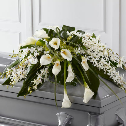 Angel Wings Casket Spray –  The Stud Florist, Conyers GA