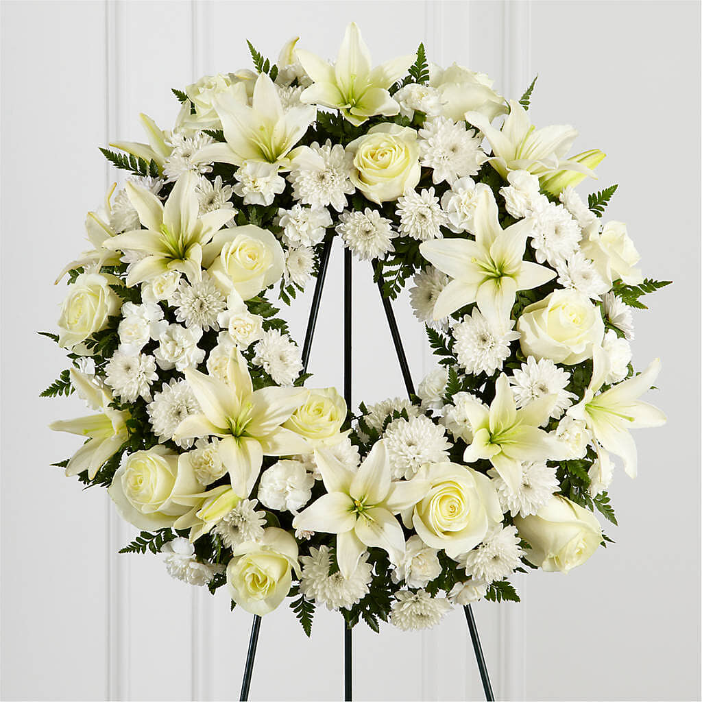Treasured Tribute Wreath –  The Stud Florist, Conyers GA