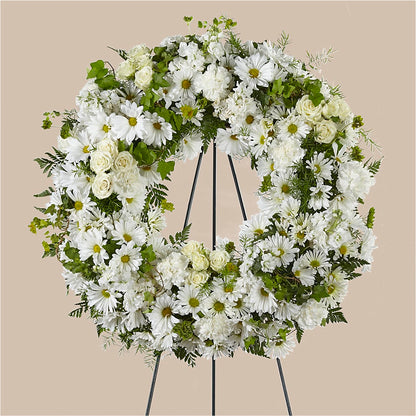 Faithful Wishes Wreath –  The Stud Florist, Conyers GA