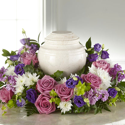 Blooming Sympathy Cremation Adornment –  The Stud Florist, Conyers GA