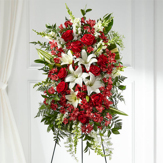 Everlasting Memory Standing Spray –  The Stud Florist, Conyers GA