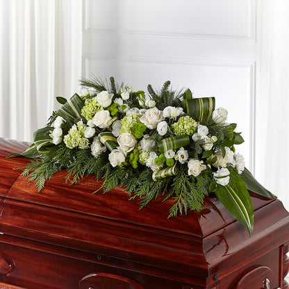 Hopeful Gesture Casket Spray –  The Stud Florist, Conyers GA