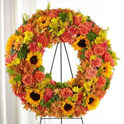 Autumnal Memories Wreath (Standard) –  The Stud Florist, Conyers GA