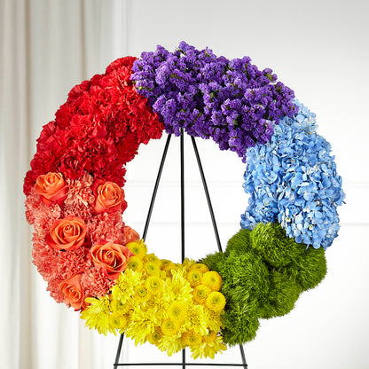 Circle of Love Wreath –  The Stud Florist, Conyers GA