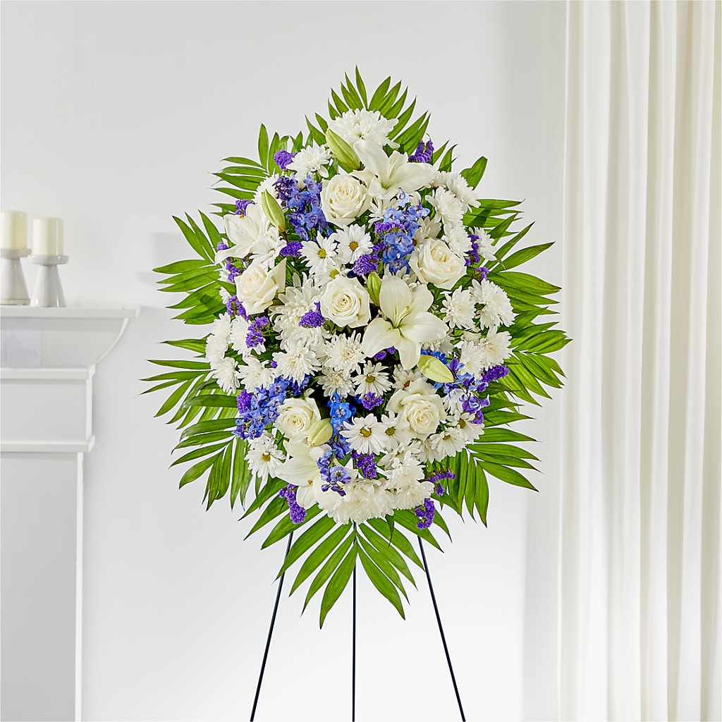 At Rest Standing Spray –  The Stud Florist, Conyers GA
