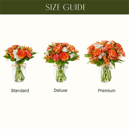 Apricot Glow Bouquet –  The Stud Florist, Conyers GA