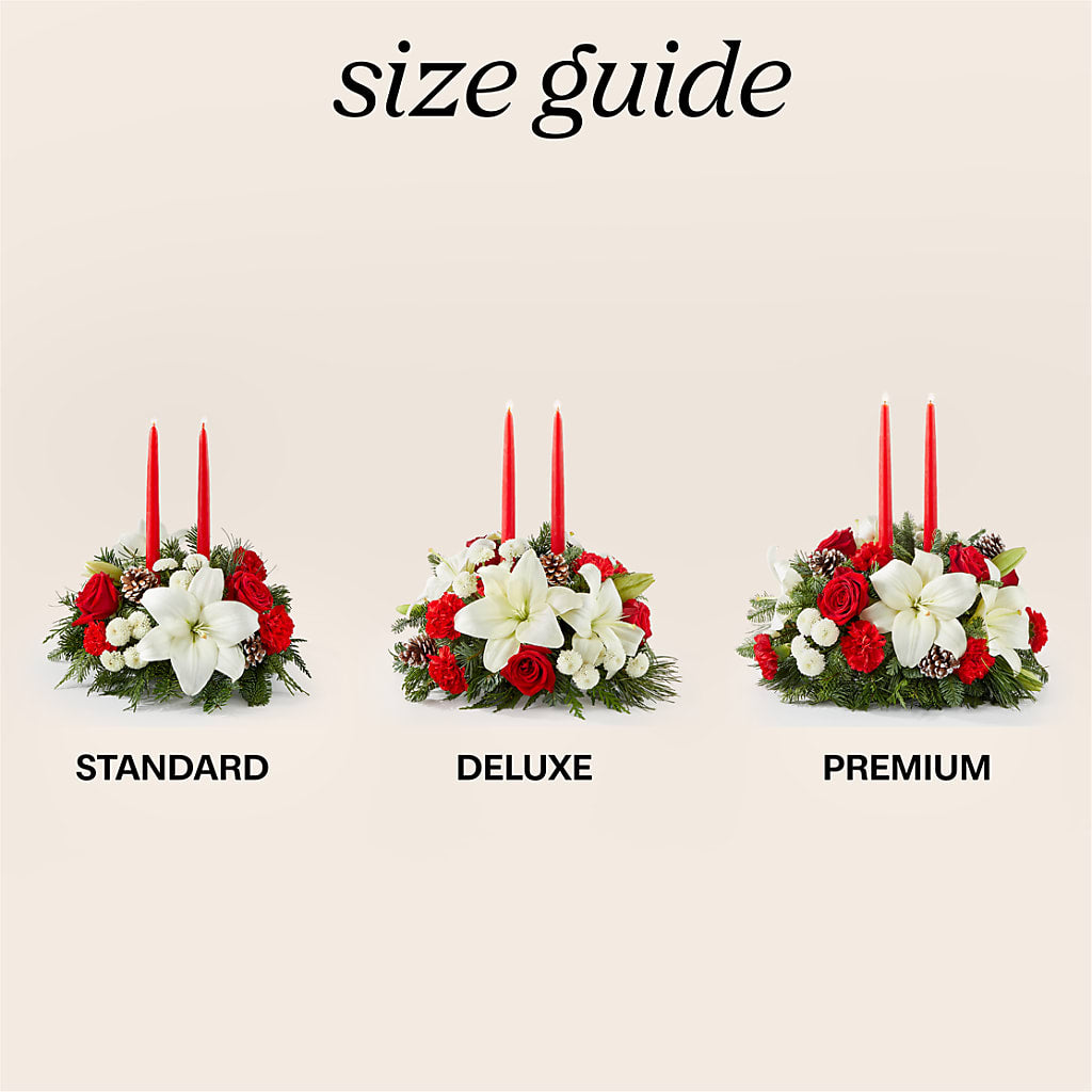 Seasonal Festivities Centerpiece –  The Stud Florist, Conyers GA