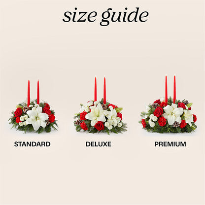 Seasonal Festivities Centerpiece –  The Stud Florist, Conyers GA