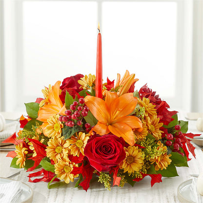 Autumn's Embrace Centerpiece –  The Stud Florist, Conyers GA
