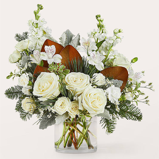 Fresh Snowfall Bouquet –  The Stud Florist, Conyers GA