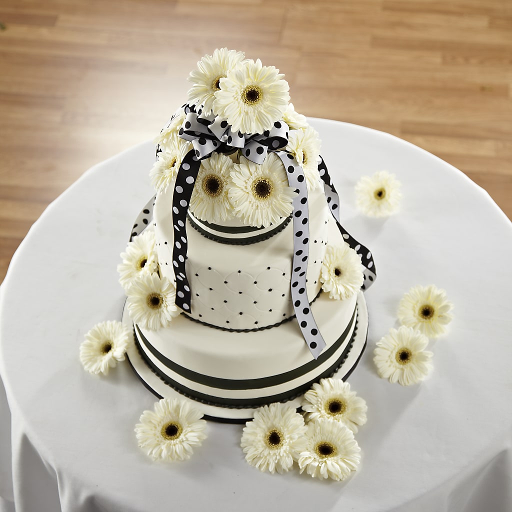 Simple Sophistication Cake Décor –  The Stud Florist, Conyers GA