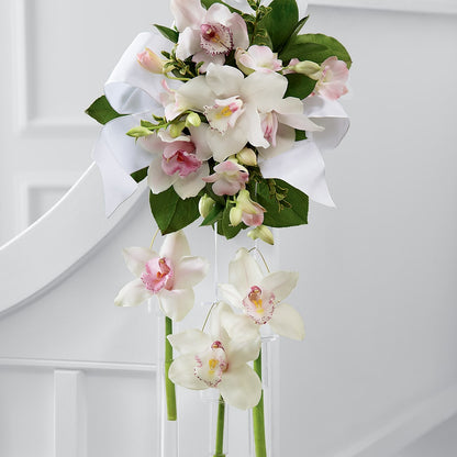 Perfect Entrance Pew Arrangement –  The Stud Florist, Conyers GA