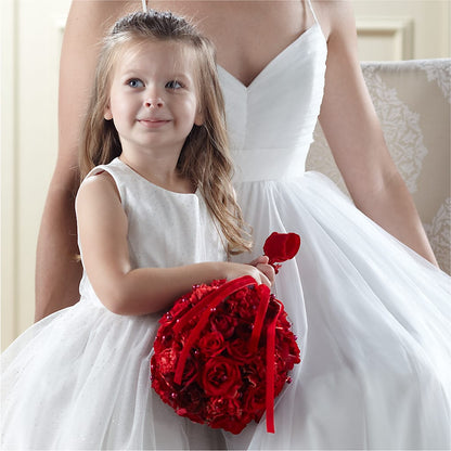 Pure at Heart Flower Girl Arrangement –  The Stud Florist, Conyers GA